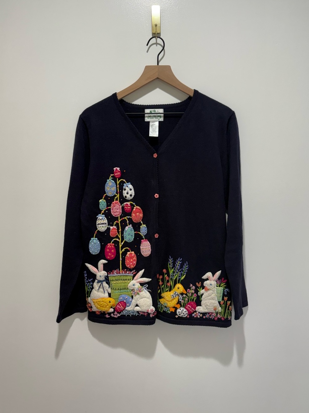 Quacker Factory Button Front Cardigan - Picture 1 of 7